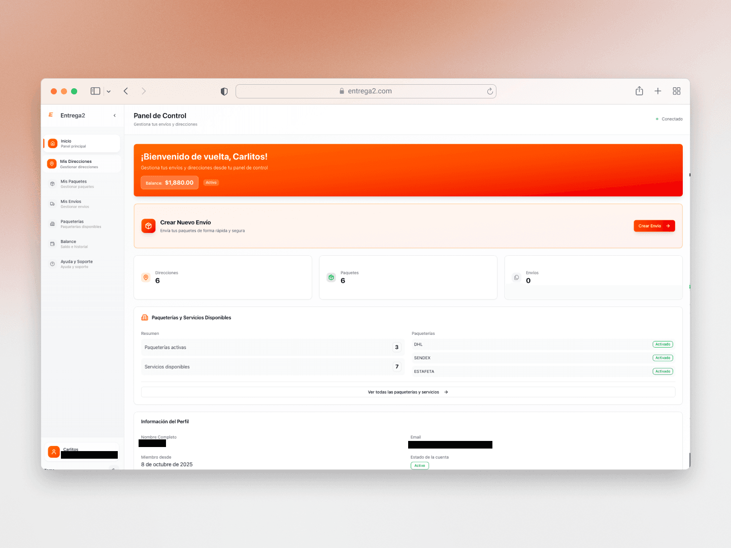 Shipping App